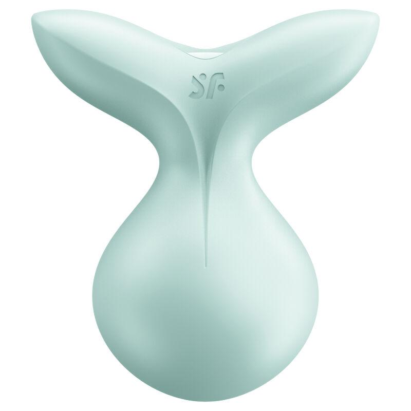 Satisfyer Viva La Vulva 3 Lay-On Vibrator - Green 1