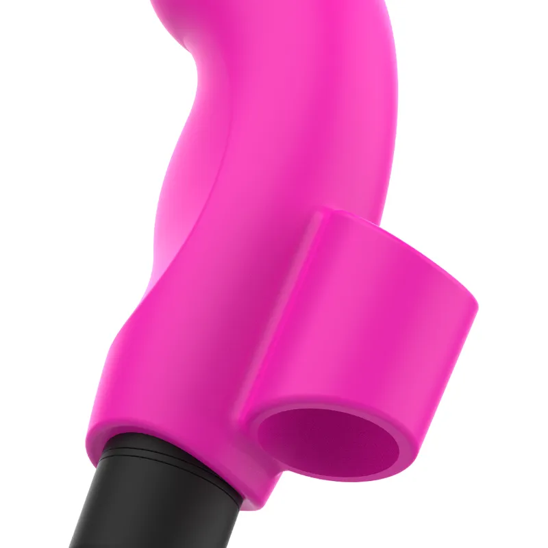 Ohmama Finger Vibrator Pink Neon  Xmas Edition