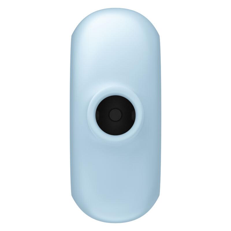 Satisfyer Pro To Go 3 Air Pulse Stimulator & Vibrator - Blue - Stimulátor Klitorisu 2