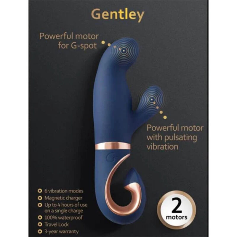 G-vibe - gentley g-spot vibe caribbean blue 1