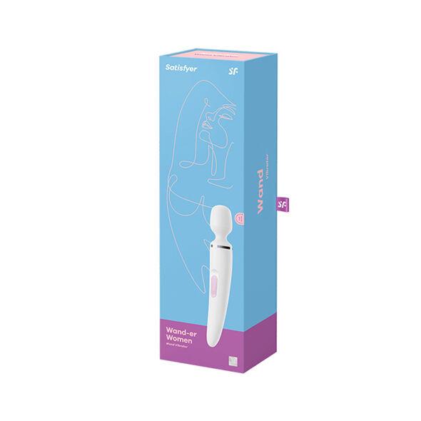 Satisfyer Wand-Er Woman White 1
