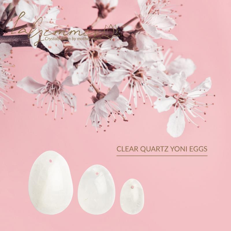 La Gemmes - Yoni Egg Clear Quartz (L) 5