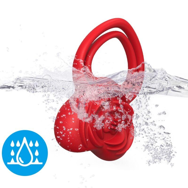 Armony - Ring Vibrator Heart Red