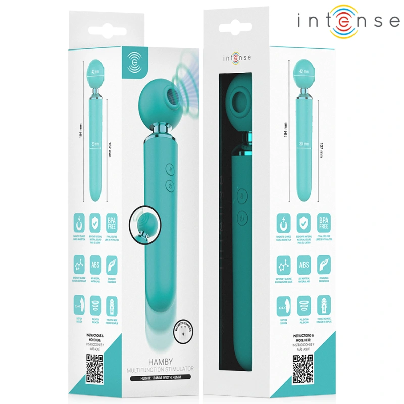 Intense - hamby multifunction suction and vibration stimulator 8