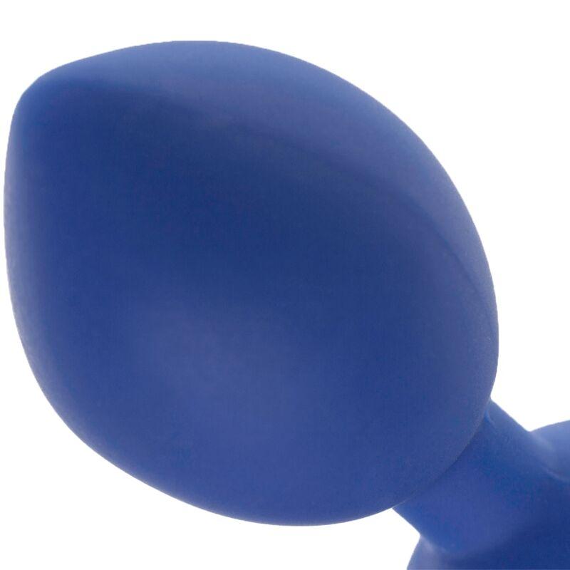 Alive - triball blue silicone anal balls 15 cm