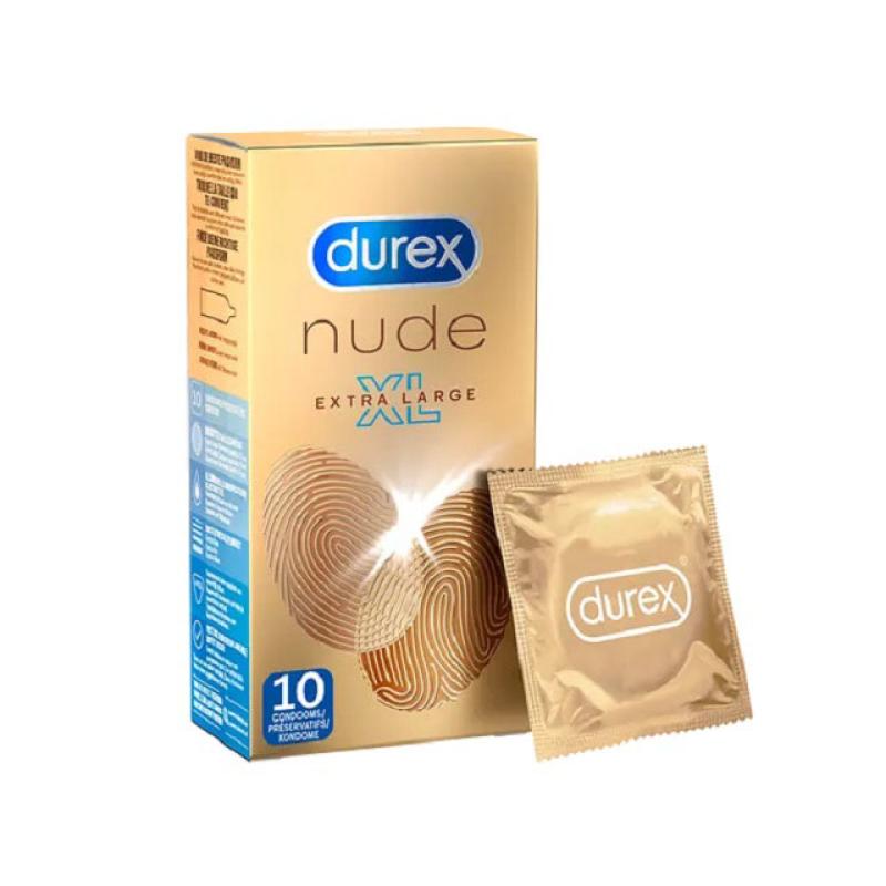 Durex - Nude Xl Condoms 10 Pcs 1