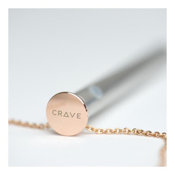 Crave - Vesper Vibrator Necklace Rose Gold