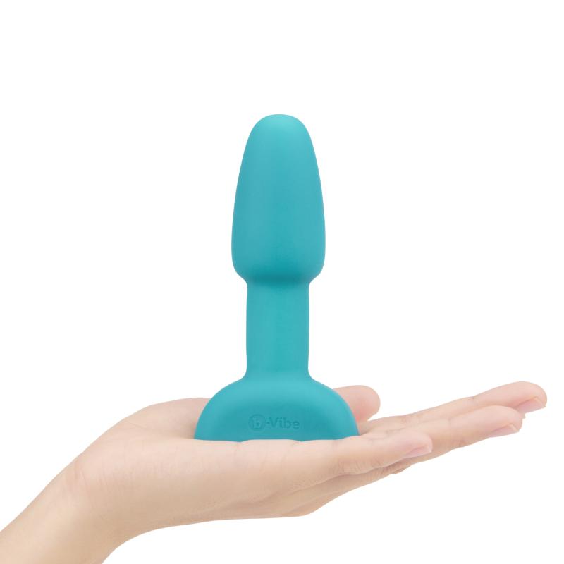 B-Vibe - Rimming Petite Remote Control Plug Teal 4