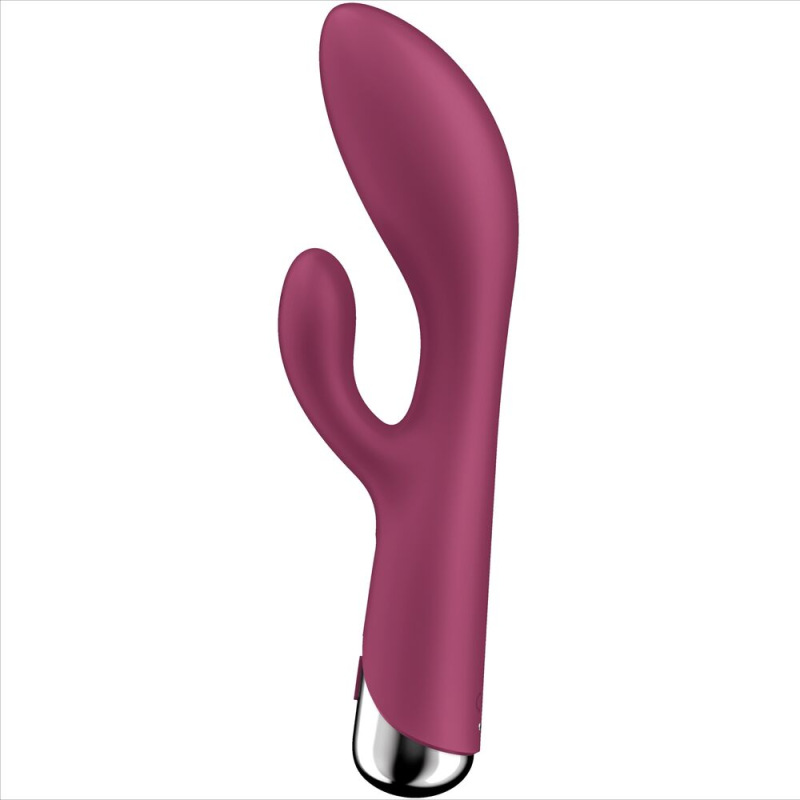 Satisfyer - spinning rabbit 1 clitoris and g-spot stimulation red 3