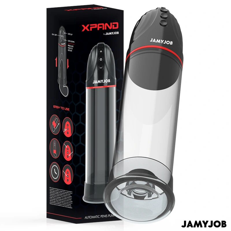 Jamyjob - xpand automatic pump 3 suction levels grey 6
