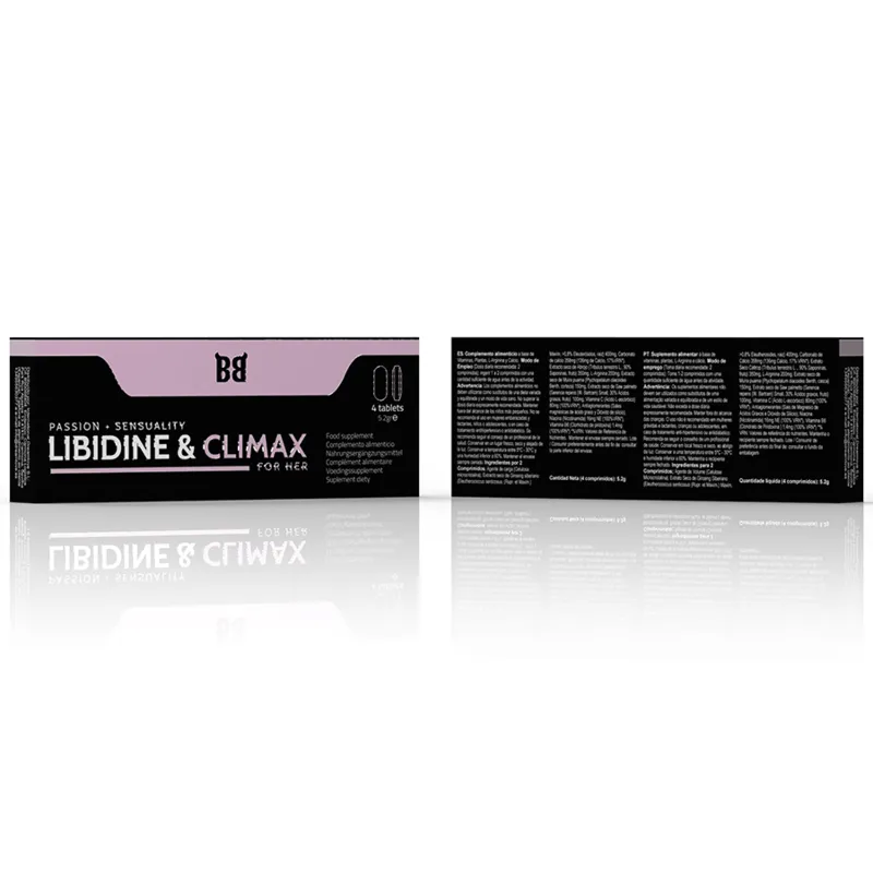 Blackbull By Spartan - Libidine & Climax Passion + Sensuality For Her 4 Tablets 2