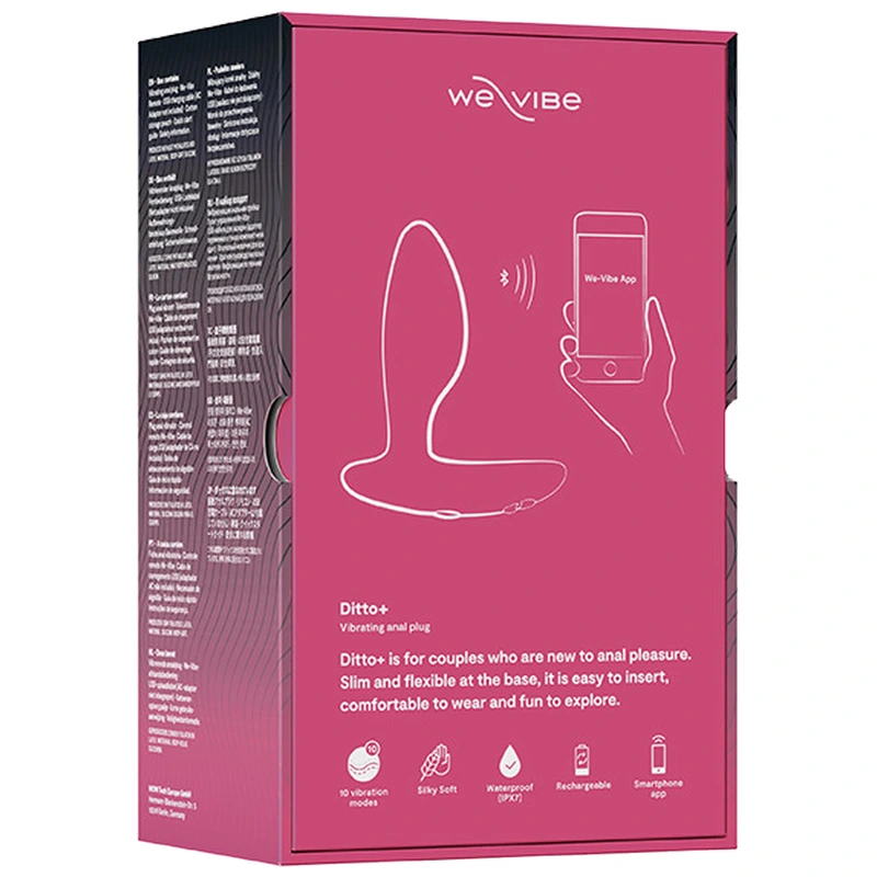 We-vibe - ditto+ anal plug vibrator pink 13