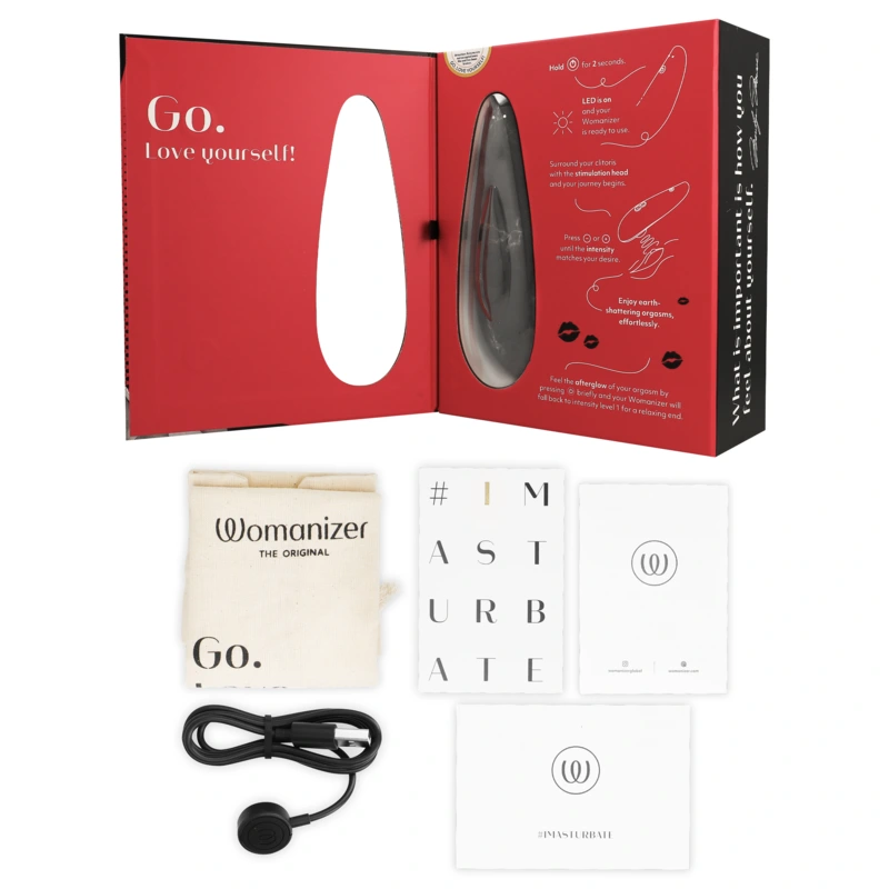Womanizer Marilyn Monroe Classic 2 Clitoral Stimulator Black Marble 5