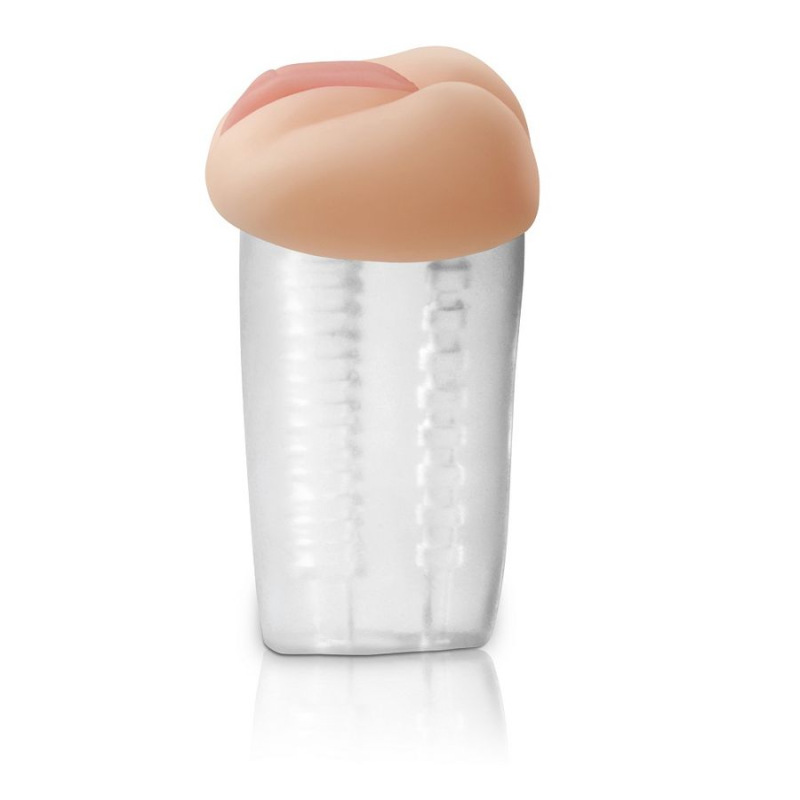 Extreme toyz - natural vagina masturbator - transparent 2