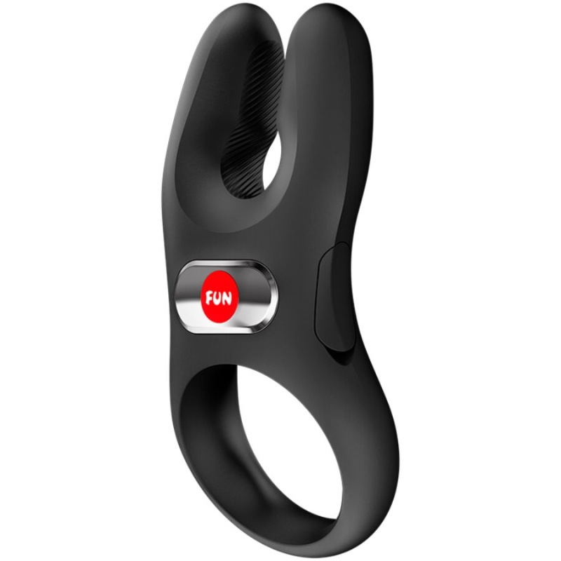 Fun factory - nos pro vibrating cock ring black