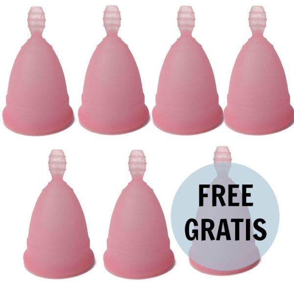 Nina kikÍ - menstrual cup pink size s 6 + 1 free 4