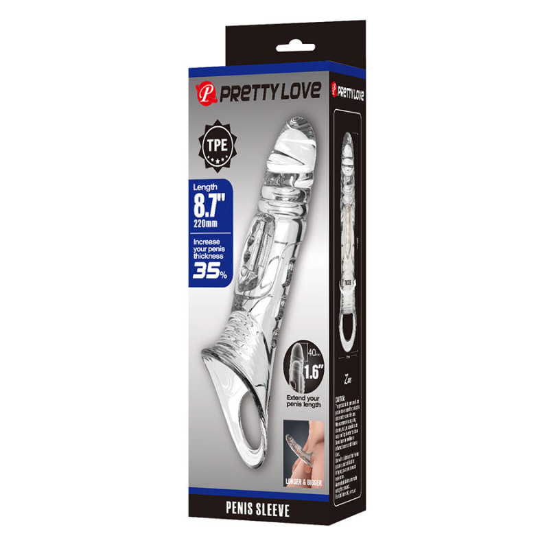 Pretty love - transparent penis cover 8