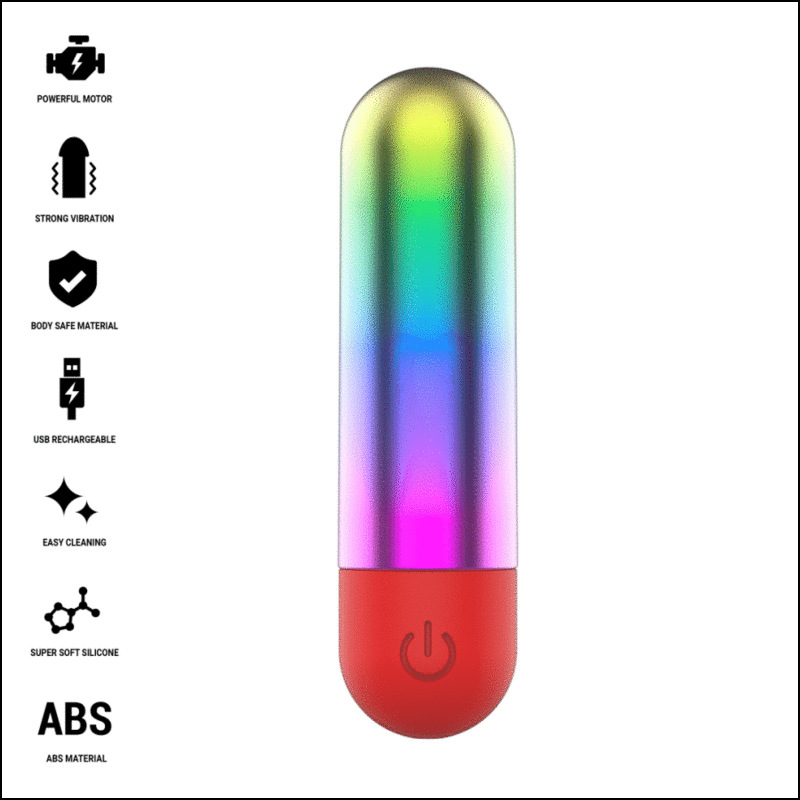Intense - debbie rainbow clitoris vibrating bullet