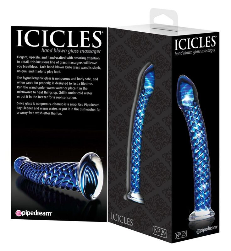 Icicles - n. 29 glass massager 2