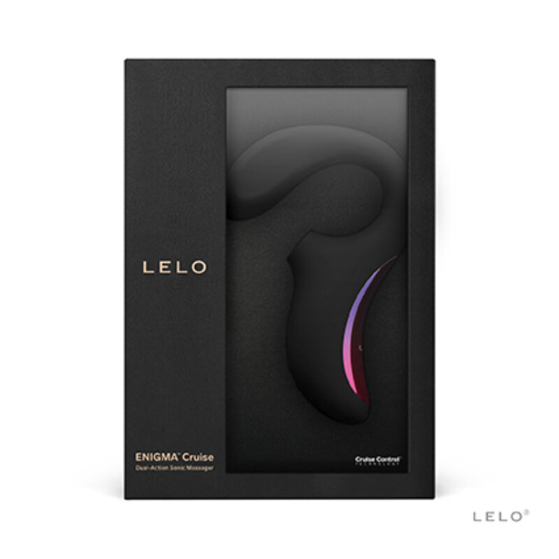 Lelo - enigma cruise double stimulation sonic massager black 4