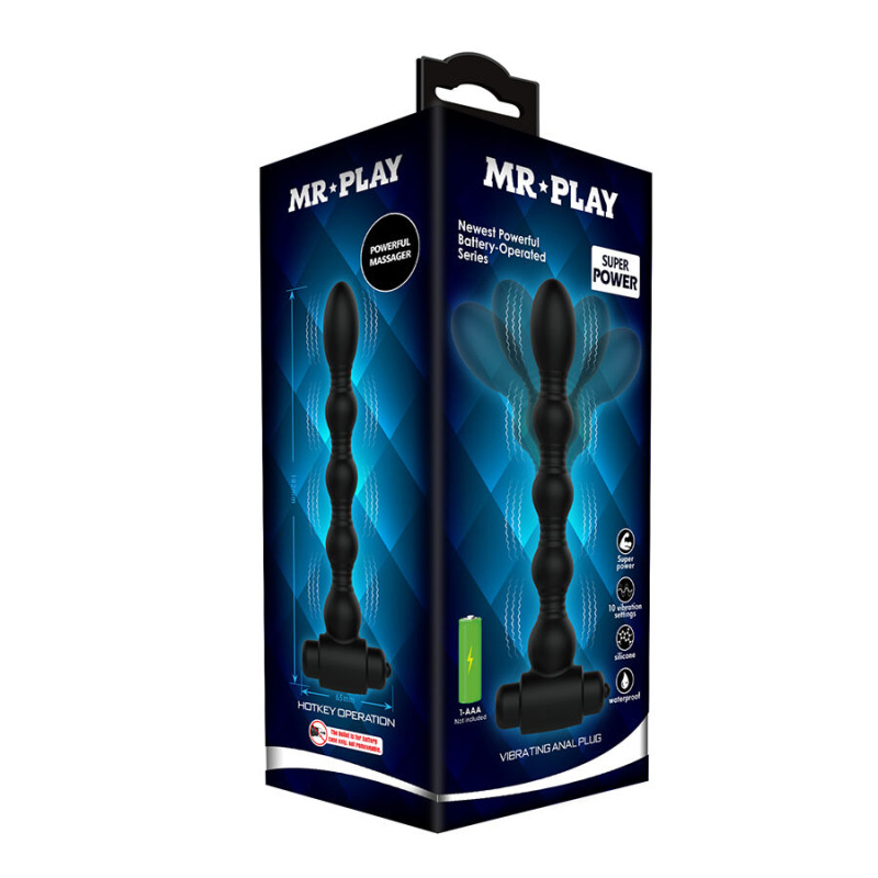 Mr play - vibrating anal plug massager 5