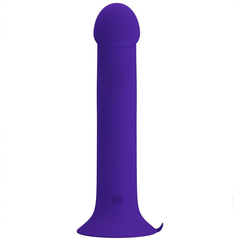 Pretty love - murray youth vibrating dildo & rechargeable violet