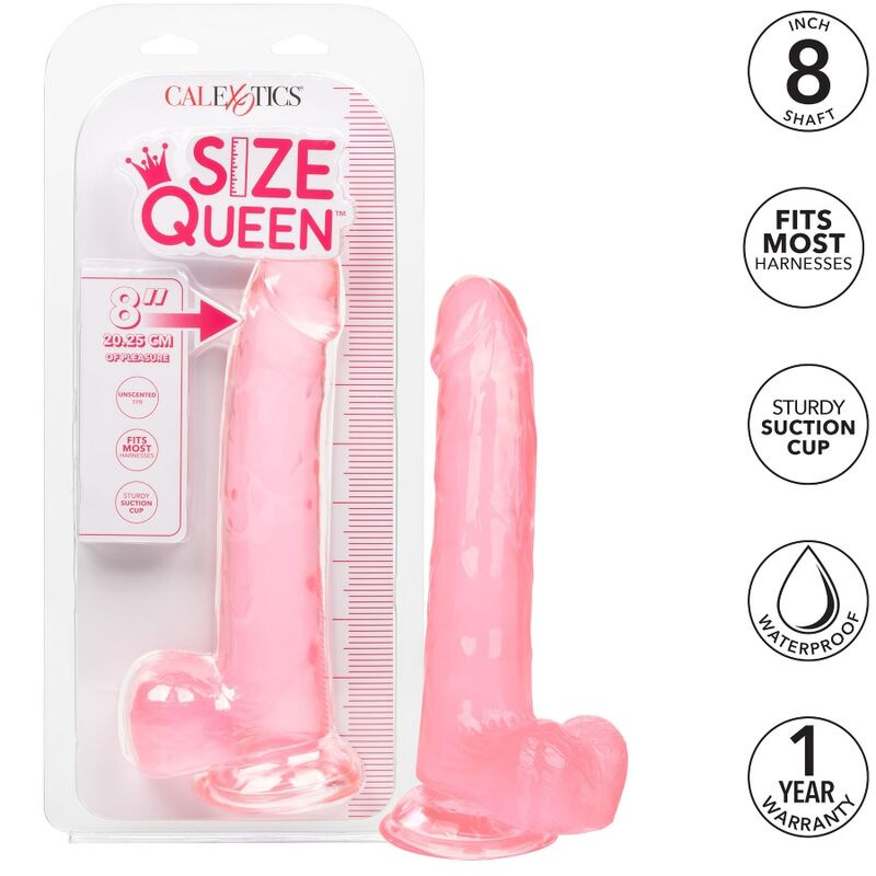 Calexotics - size queen dildo pink 20.3 cm 1