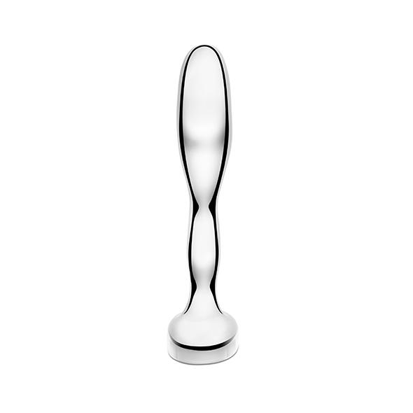 B-Vibe - Stainless Steel Prostate Plug Silver