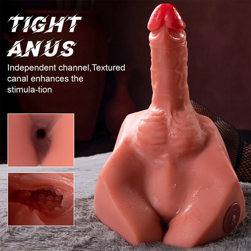 Xise - michael realistic dildo and anus masturbator with thrusting 15 cm 11
