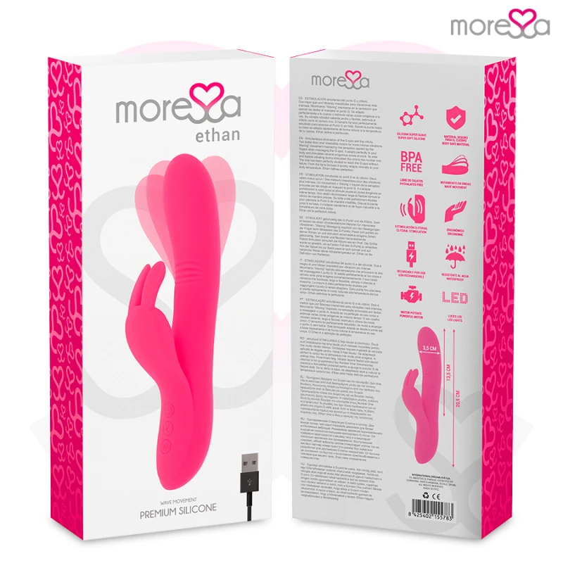 Amoressa Ethan Premium Silicone Rechargeable 6