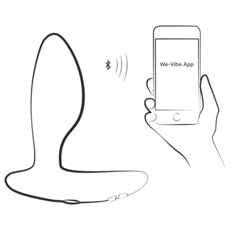 We-vibe - ditto+ anal plug vibrator pink 8