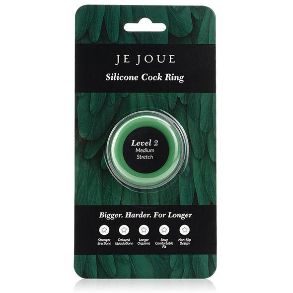 Je Joue Silicone Cock Ring - Medium  Stretch 3