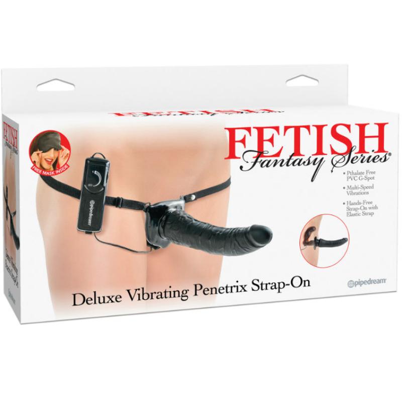 Fetish Fantasy Series Deluxe Vibrating Penetris Strap-On 1