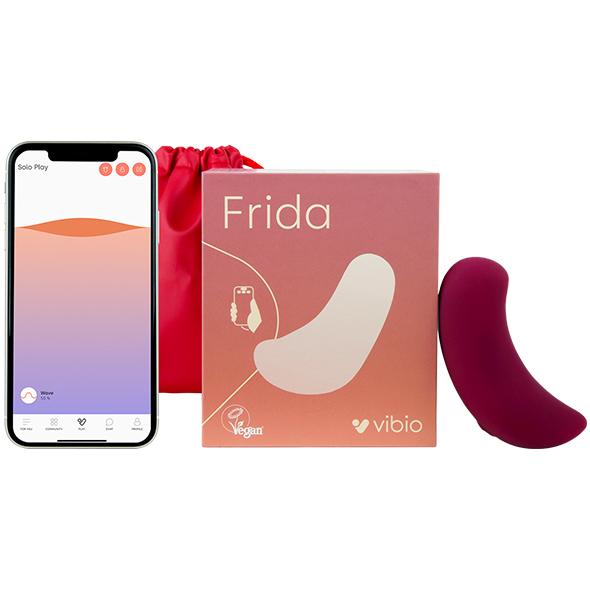 Vibio - Frida Lay-On Vibrator Red 8