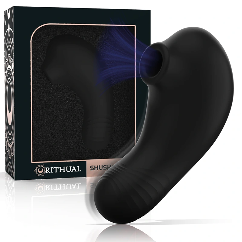 Rithual - shushu pro pocket clitoris stimulator 2 powerful jet motors