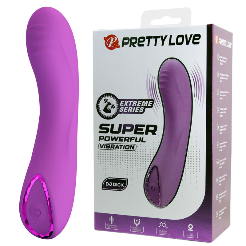 Pretty love - dj dick g-spot purple vibrator