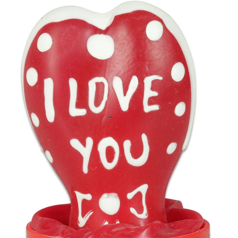 Condomerie - handpainted novelty condoms heart - i love you model 1 1