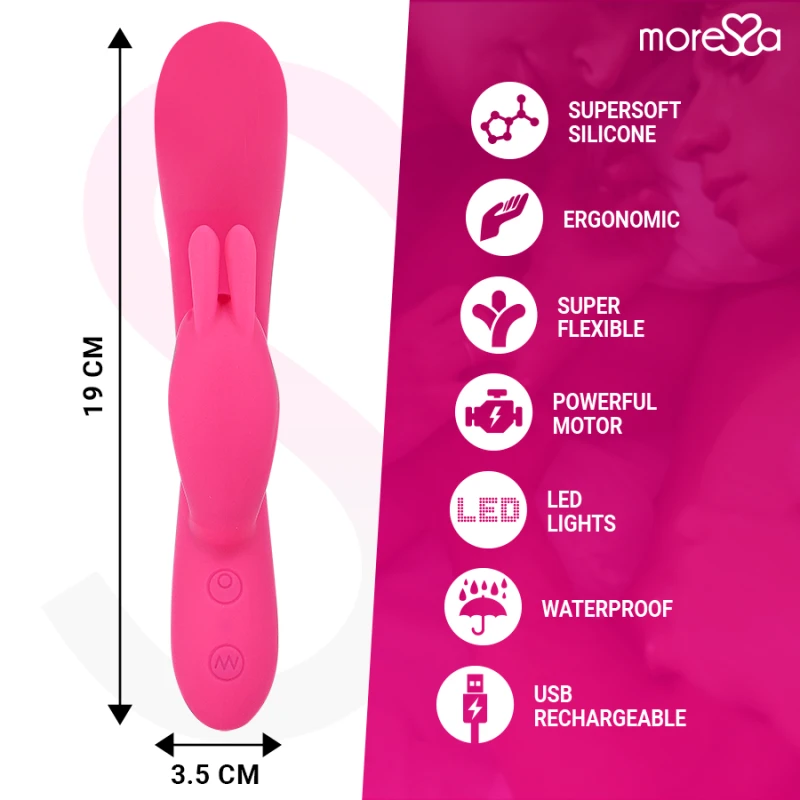 Amoressa Telmo Premium Silicone Rechargeable 3