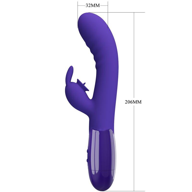 Pretty Love - Cerberus Youth Violet Rabbit Vibrator 4