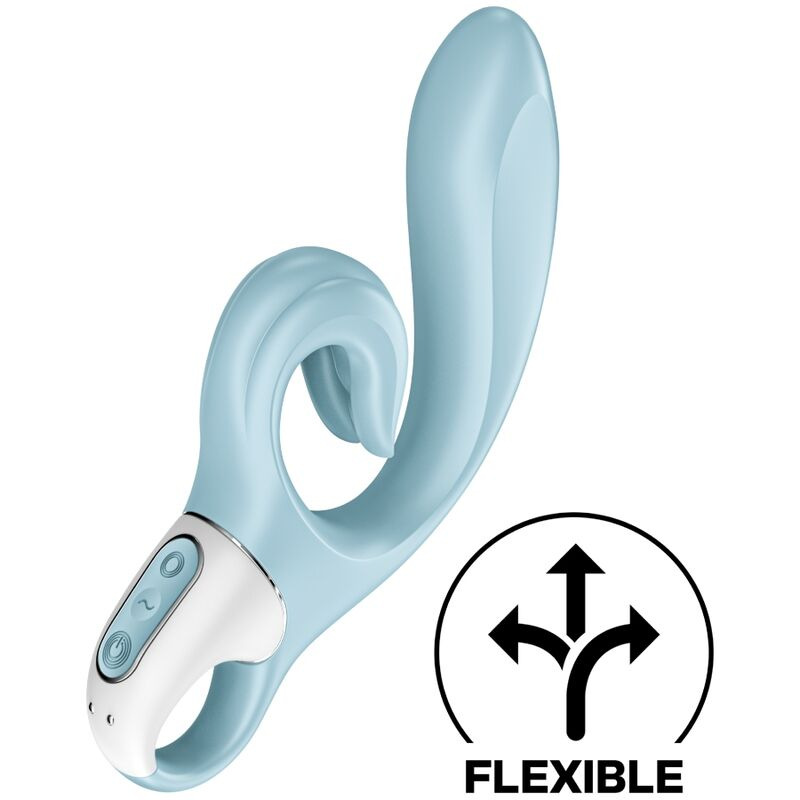Satisfyer Love Me Rabbit Vibration - Blue 4