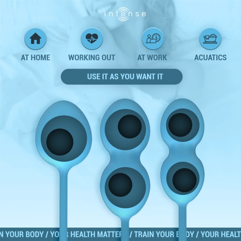 Intense - charli kegel ball kit ocean blue 2
