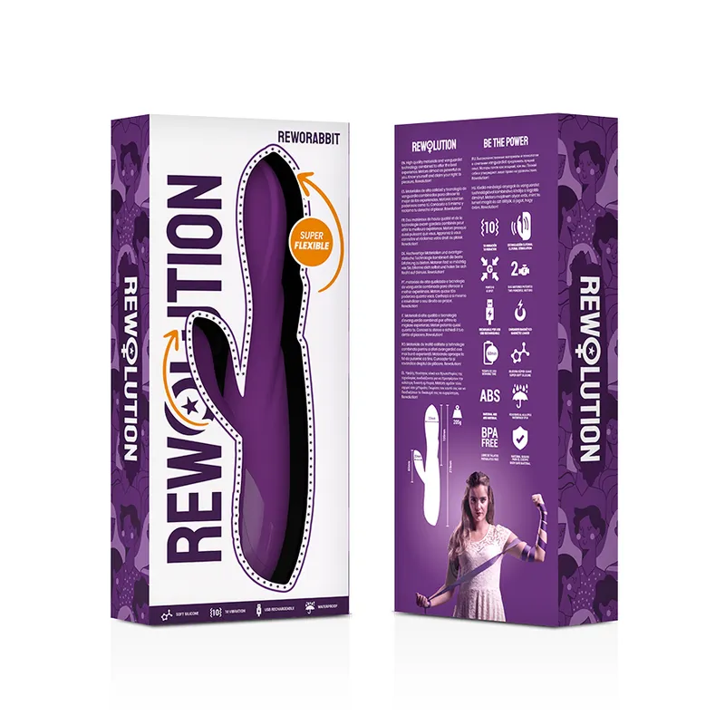 Rewolution Reworabbit Flexible Vibrator With Rabbit 6