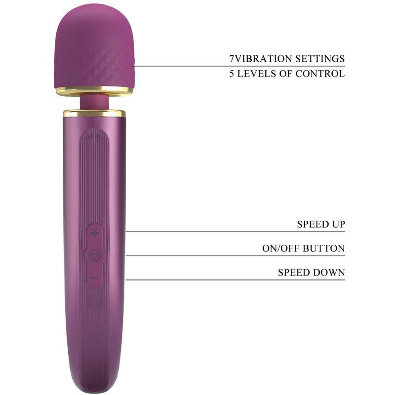 Pretty Love - Massager 7 Vibration Modes Purple