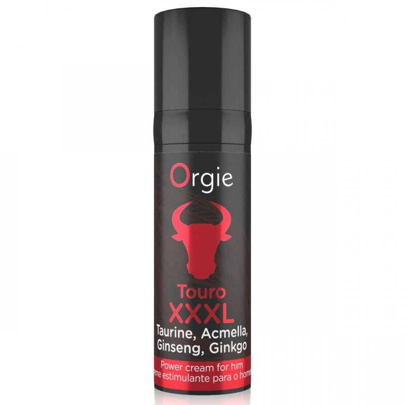 Orgie - touro xxxl erection enhancer and enlarger cream 15 ml 1