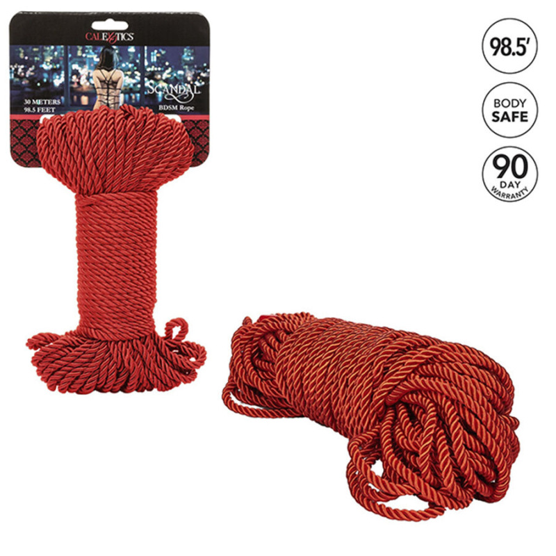 Calexotics - scandal red bdsm rope 30 m 2