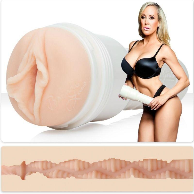 Fleshlight - Brandi Love Vagina + Universal Launch + Aqua Quality Lubricant 50 Ml