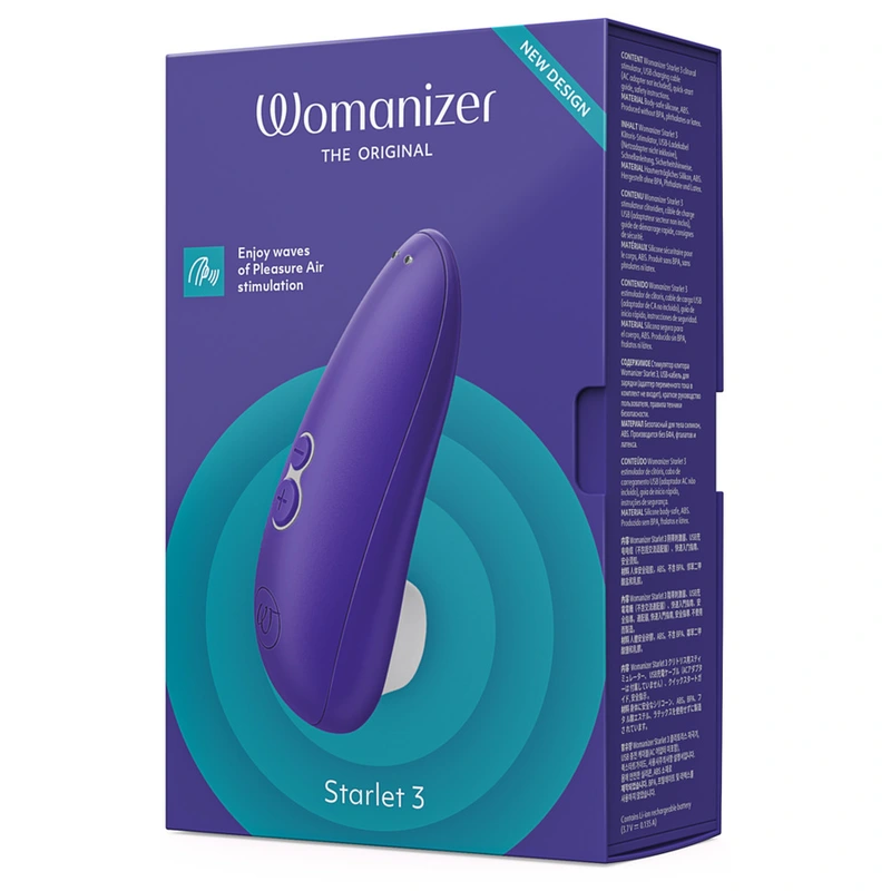 Womanizer - starlet 3 clitoral stimulator indigo 7