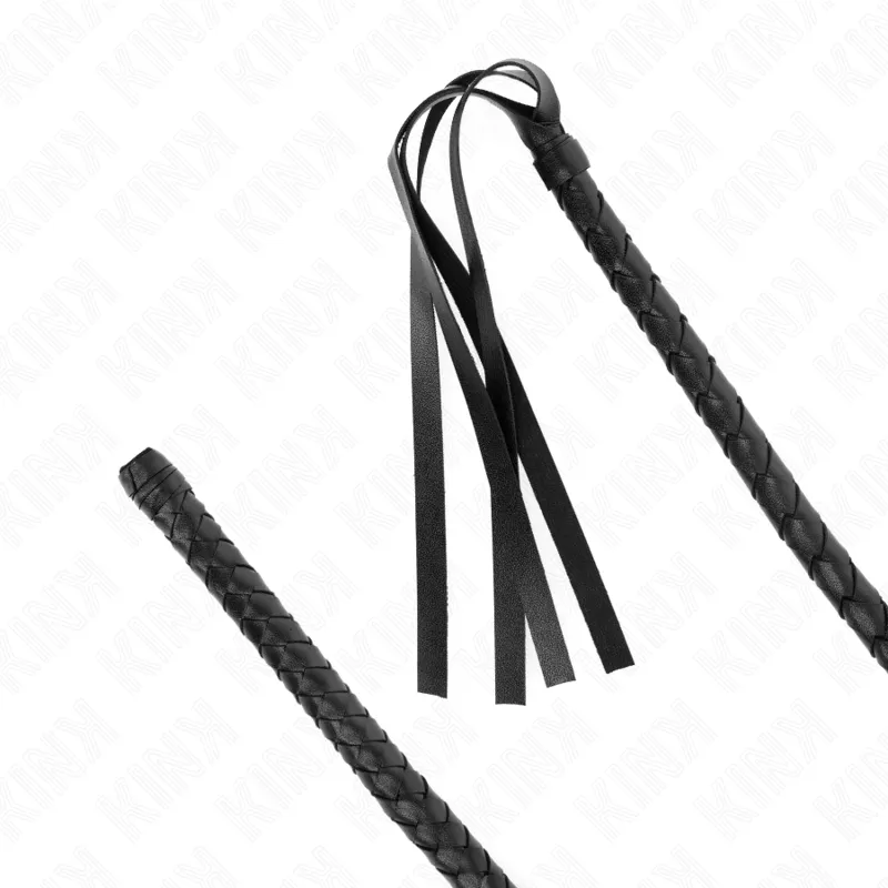 Kink - Long Whip With Beads 110 Cm