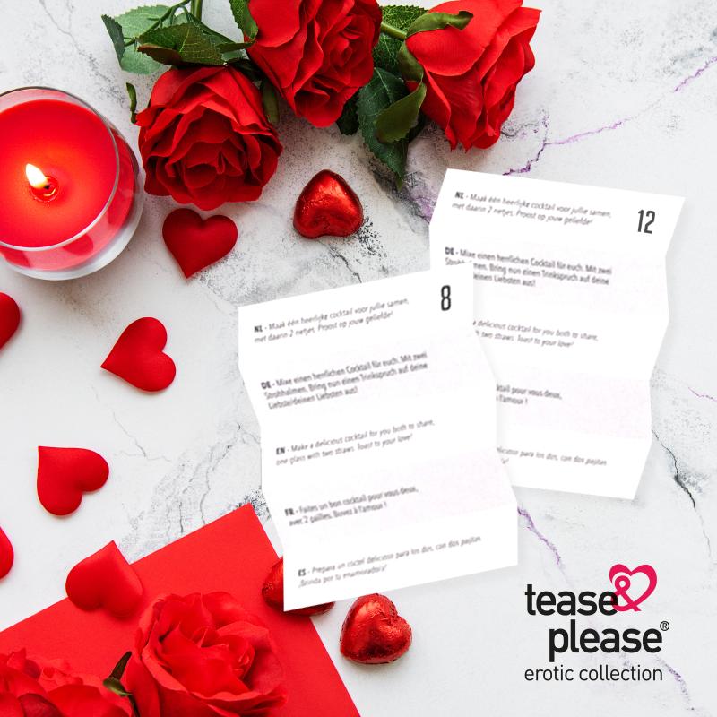 Tease & Please - Valentine Advent Calendar (Nl-De-En-Fr-Es-It-Pl-Ru-Se-No)