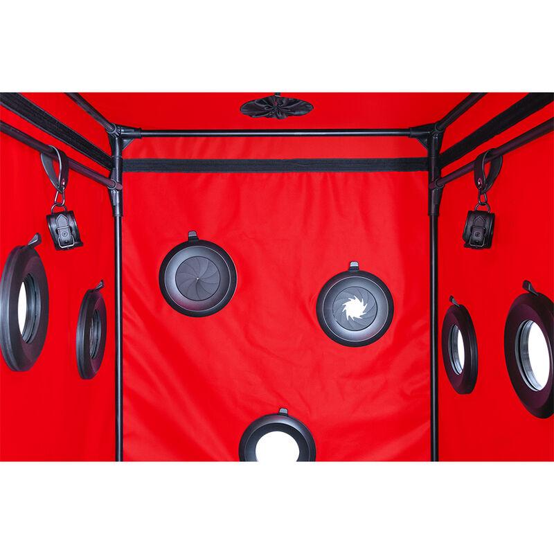 Secret dome - kink club cabin scandale black & red 1
